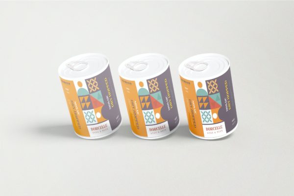 金属锡罐/罐头包装设计样机 Tin Can Mockups