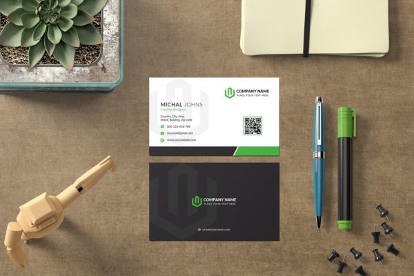 创意设计师个人名片设计模板 Business Card