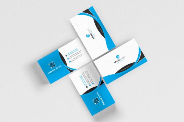 简约风格企业公司品牌名片设计模板 Business Card