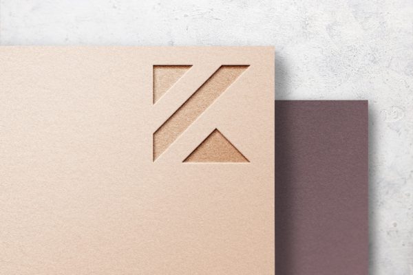 企业品牌视觉展示工艺纸Logo样机模板v11 Logo Mockup