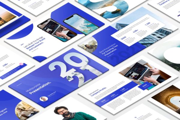 创意多功能PPT演示文稿 2021 Creative Multipurpose Powerpoint Template