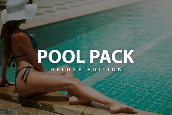 多用途性感泳池拍摄Lightroom预设合集 Pool Pack Deluxe Edition | For Mobile and Desktop