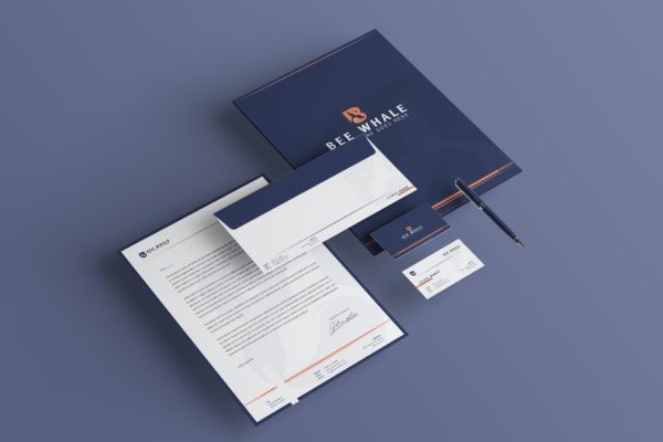 高端商业品牌VI设计企业办公文具套装 Business Branding Identity & Stationery Pack