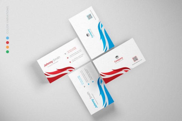 项目经理个人名片设计模板 Business Card