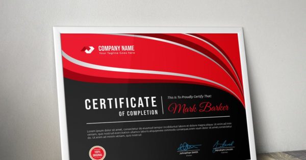 企业奖项荣誉证书设计模板v1 Certificate