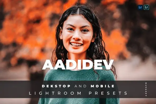 模特时装摄影照片调色滤镜LR预设 Aadidev Desktop and Mobile Lightroom Preset