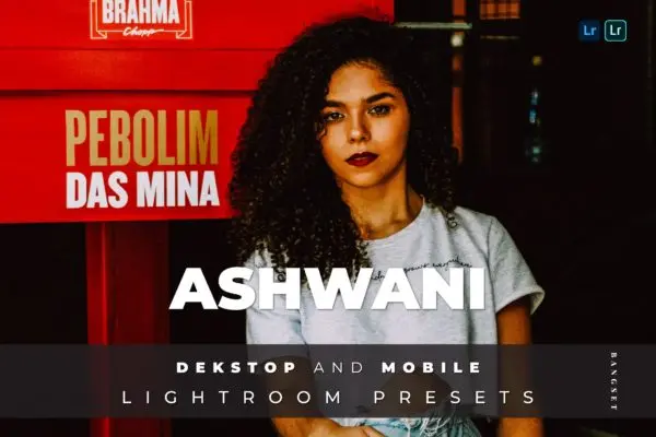 人物肖像专业摄影照片调色Lightroom预设 Ashwani Desktop and Mobile Lightroom Preset