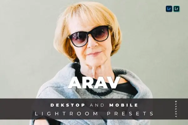 时尚街拍人像摄影照片调色Lightroom预设 Arav Desktop and Mobile Lightroom Preset