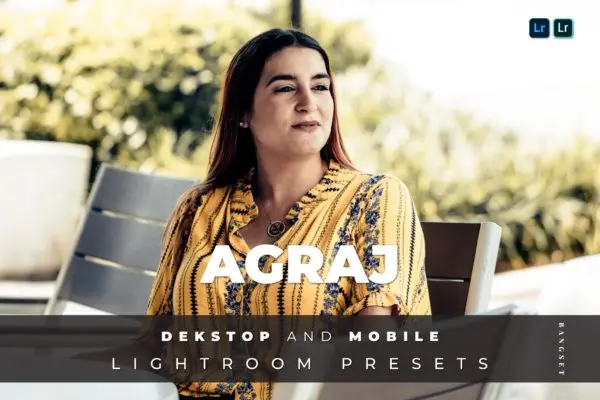 模特摄影Lightroom调色滤镜 Agraj Desktop and Mobile Lightroom Preset
