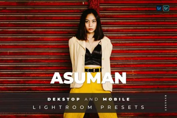 人物肖像专业摄影后期修图LR预设 Asuman Desktop and Mobile Lightroom Preset