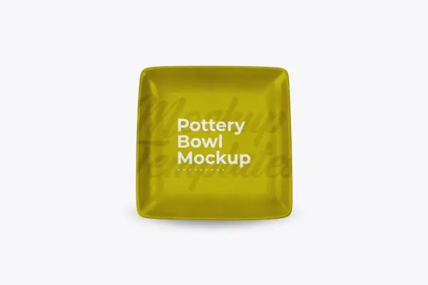 外卖盒容器包装设计样机模板素材 Bowl Mockup