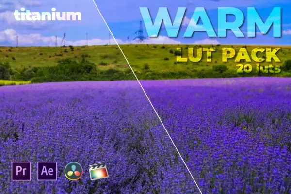 暖色调LUT调色预设包 Titanium Warm LUT Pack (20 Luts)