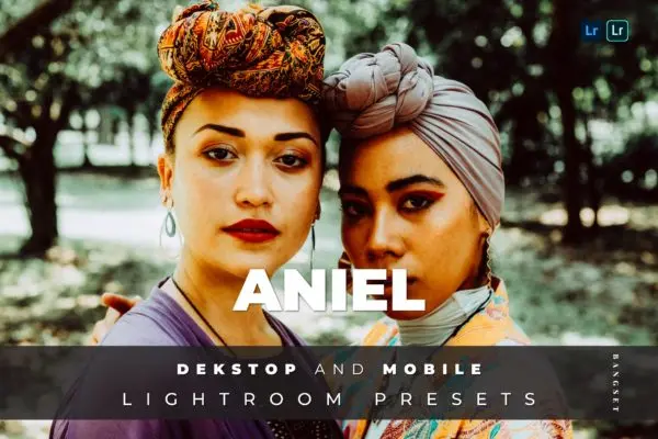 时尚街拍人像摄影后期调色Lightroom预设 Aniel Desktop and Mobile Lightroom Preset