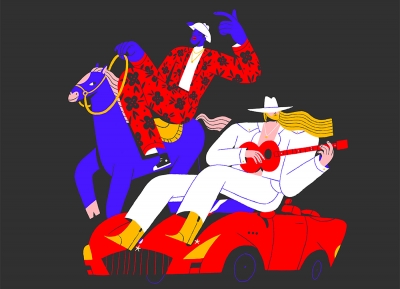 墨西哥艺术家Rafael Mayani精彩的插画作品