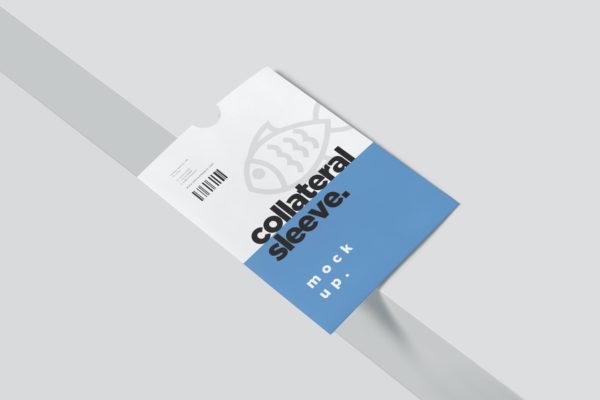 卡片卡套品牌设计样机素材 Collateral Sleeve Mockups