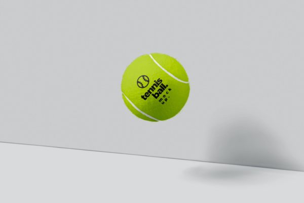 网球运动品牌Logo设计样机素材 Tennis Ball Mockups