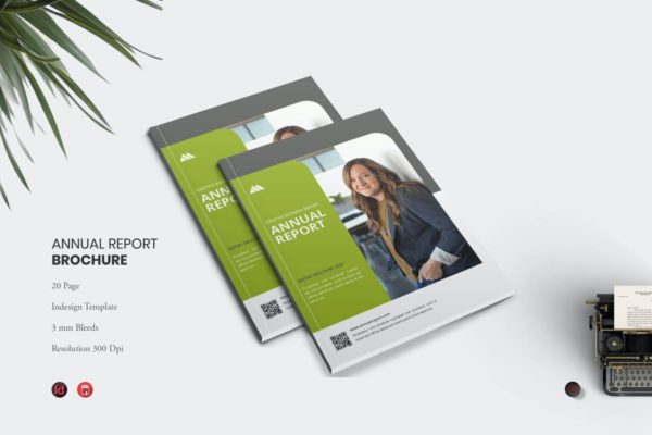 创意年报杂志宣传册模板 Creative Annual Report