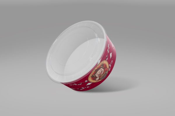 外卖盒/碗包装设计样机素材 Delivery Bowl Mockup