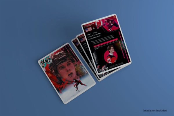 交易卡片设计样机模板 Trading Card Mockups