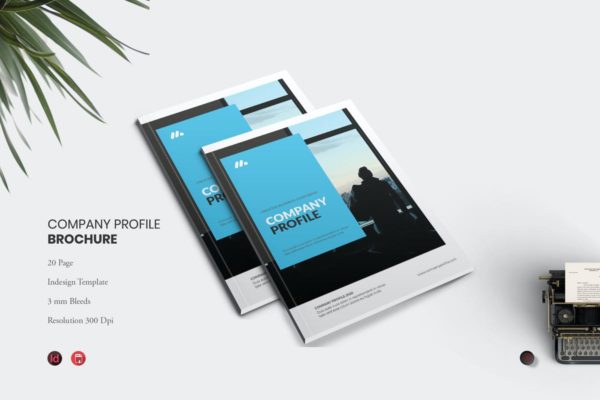 公司简介小册子宣传册设计模板 Brochure Company Profile
