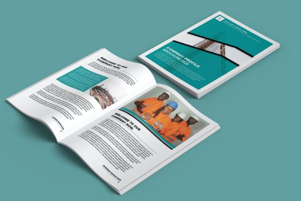 建筑业务手册宣传册设计模板 Consule – Business Brochure 12 pages