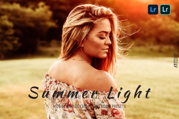 夏季阳光效果照片处理Lightroom预设 Summer Light Lightroom Presets Dekstop and Mobile