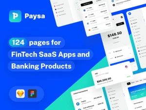 设计森林下午茶：金融科技/银行/金融App应用程序的 UI 套件