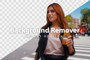 透明背景生成ps特效动作 Background Remover Action | Deluxe Edition