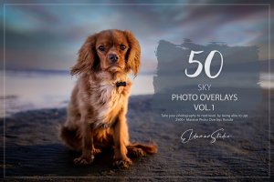 50个天空照片叠层背景素材v1 50 Sky Photo Overlays – Vol. 1