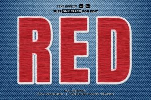 缝线针织矢量文本/文字效果样式素材v45 Text Effect Vol 45