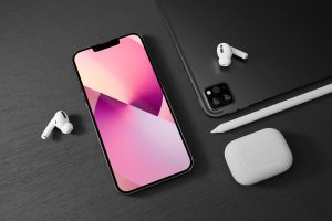 iPhone 13 Pro苹果手机样机模板 iPhone 13 Pro Mockup