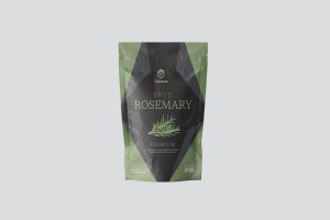 迷迭香封口包装袋设计模板 Rosemary Shield Packaging