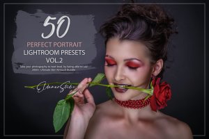 50个人物肖像照片后期修图LR预设v2 50 Perfect Portrait Lightroom Presets – Vol. 2