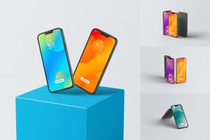 iPhone 13 Pro Max手机样机素材 Phone 13 Pro Max Mockup