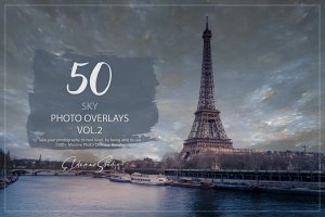 50个天空照片叠层背景素材v2 50 Sky Photo Overlays – Vol. 2