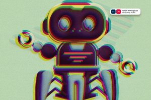 毛刺3D立体图效果照片处理PS动作 Glitch 3D Anaglyph Photoshop Action
