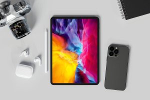 iPad平板电脑作品展示样机 iPad Mockup