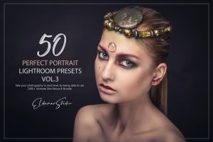 50个人物肖像照片后期修图LR预设v3 50 Perfect Portrait Lightroom Presets – Vol. 3