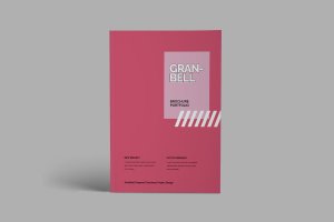 简约排版设计杂志画册模板 Granbell – Brochure