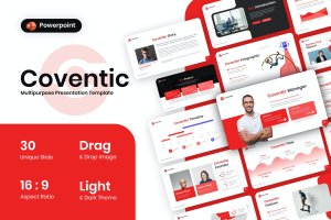 多用途公司简介Powerpoint模板 Conventic Multipurpose Powerpoint Template
