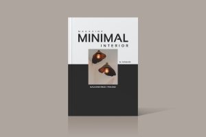 室内设计杂志版式设计模板 Minimal Interior Magazine