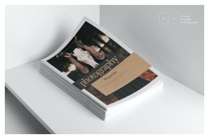 摄影图册杂志模板 Magazine