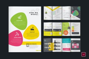 公司简介杂志目录模板 Company Magazine