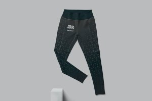 瑜伽裤面料服装设计样机 Yoga Pants Mockups