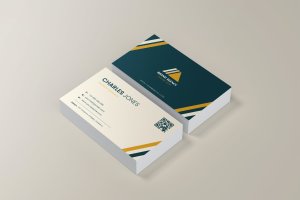 商业代理机构名片设计模板 Business Agency Card Visit Template