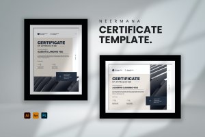 奖项证书设计模板 Certificate Template
