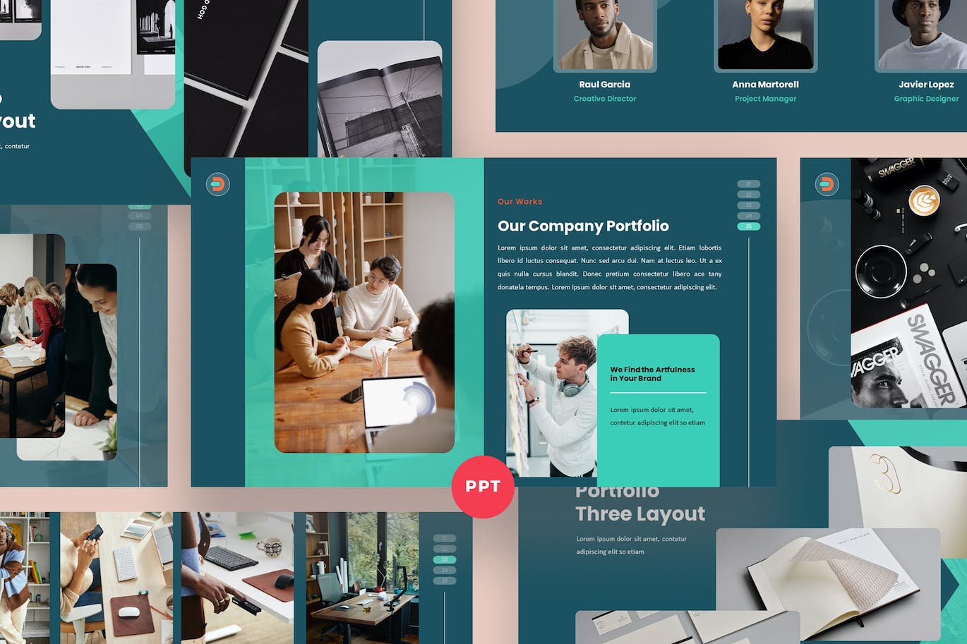 公司/企业介绍PPT幻灯片模板下载 Business / Corporate PowerPoint Template