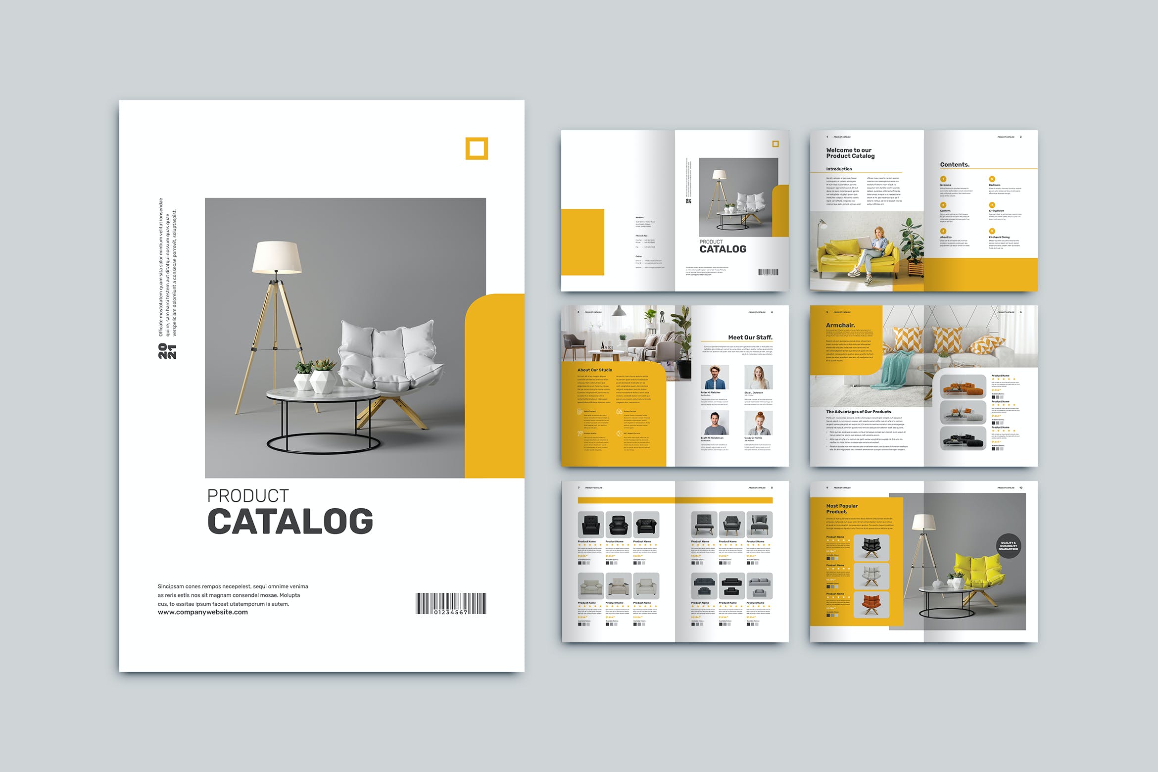 产品目录图册杂志模板v10 Catalog