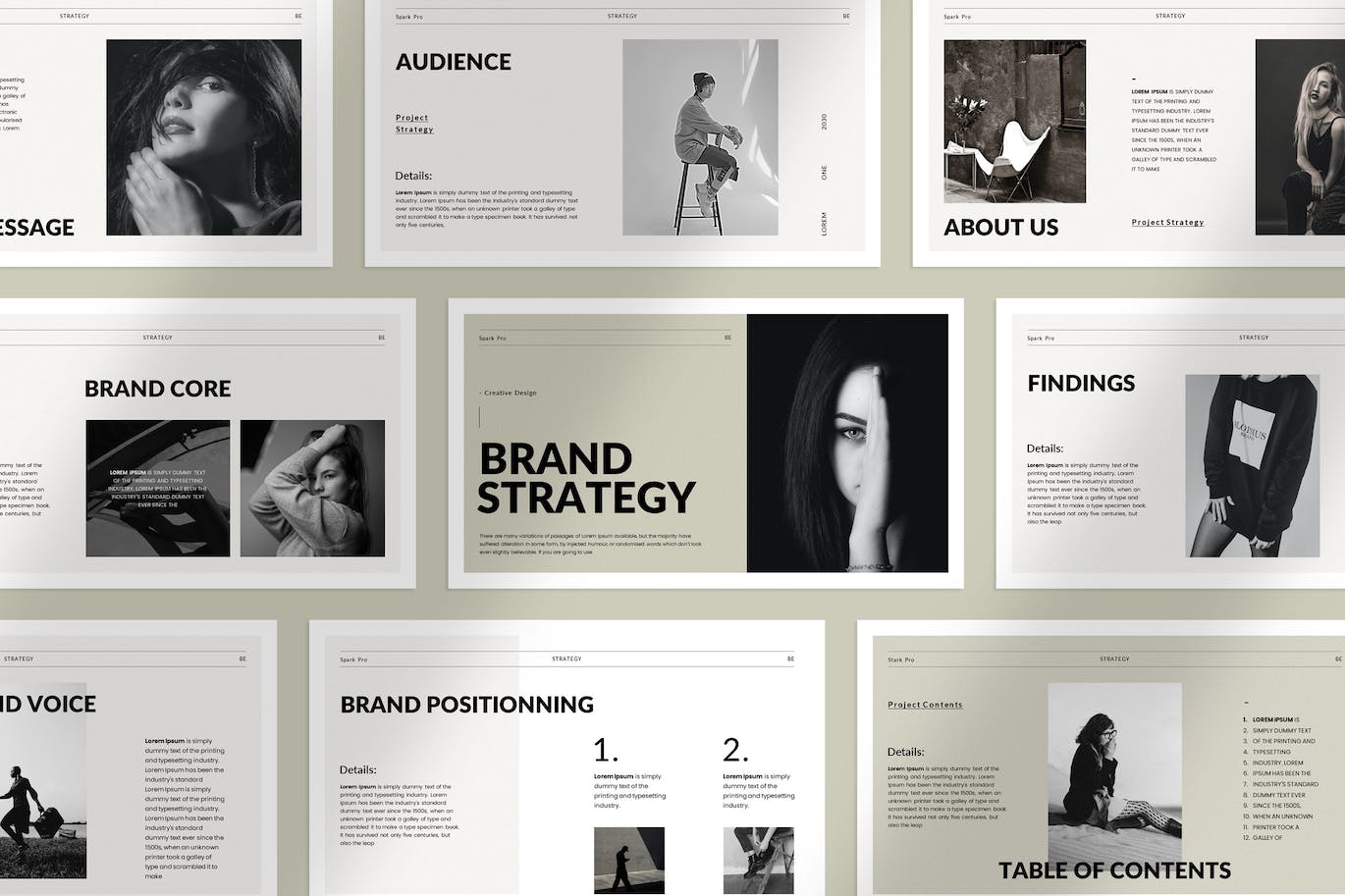 实施卓越品牌策略PPT幻灯片模板  Brand Strategy Presentation