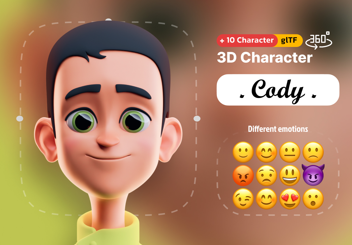 Cody – 3D Avatar 科迪 – 3D 头像